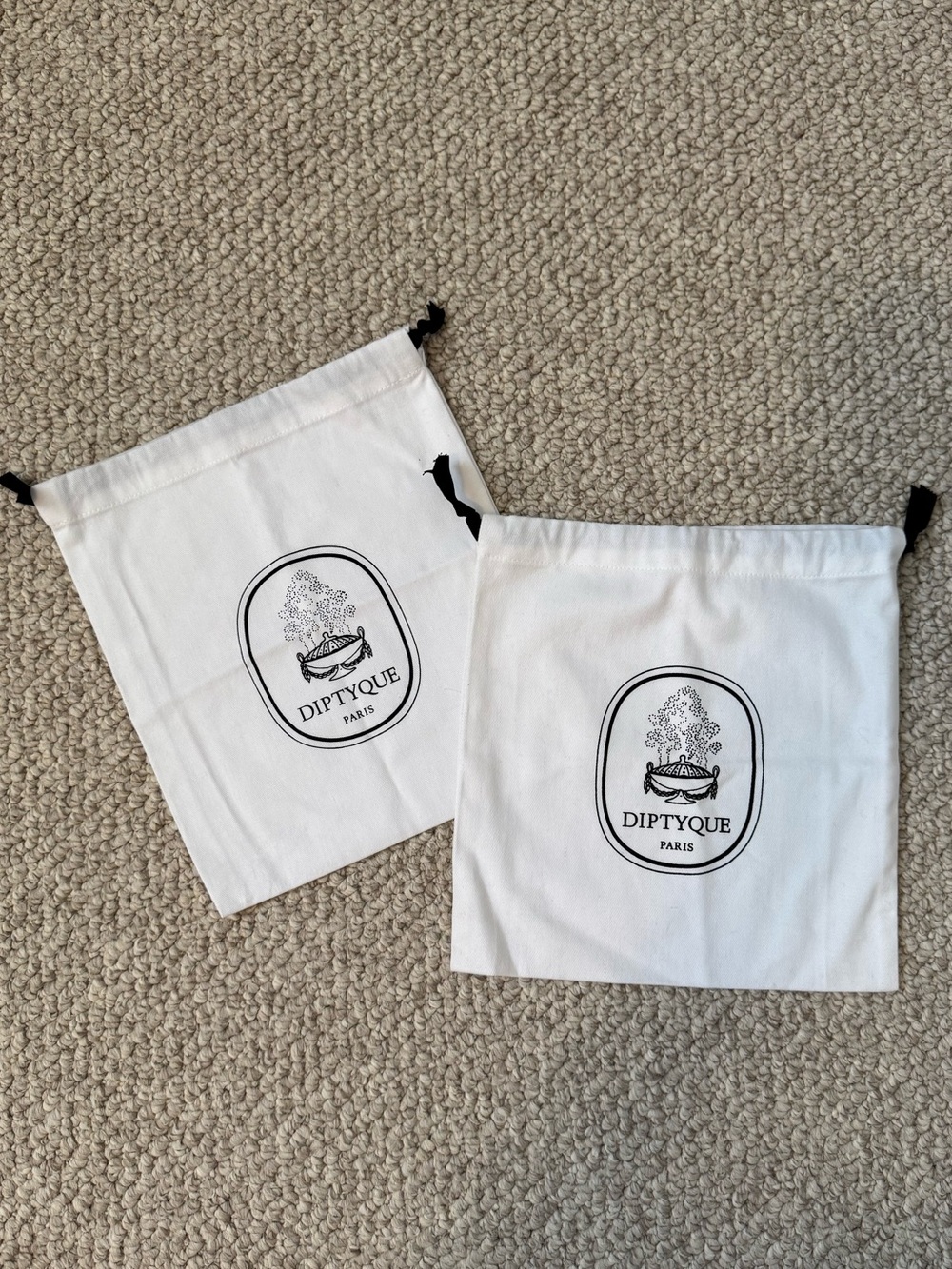 Diptyque Dust Bags - Set of 2